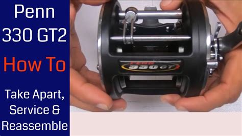 Penn 330 GT2 Levelwind Fishing Reel How To Take Apart Service And