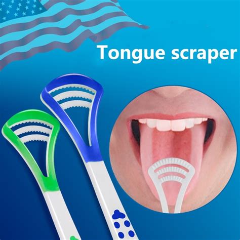 Soft And Colorful Double-layer Scraping Surface Cleaning Tongue Care Oral Gel Coating Cleaner | Wish