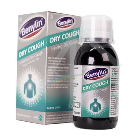 Nunua Benylin Dry Cough Syrup 100mls Afyadepo Platform