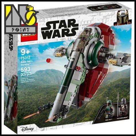 Jual Lego 75312 Star Wars Boba Fett S Starship Slave I Shopee