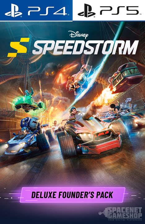 Disney Speedstorm Deluxe Founders Pack Ps Ps