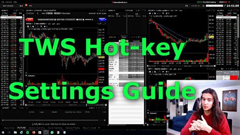 How To Use Hotkeys In Trader Workstation Youtube