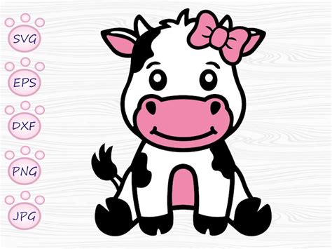 Cow Girl Svg Etsy