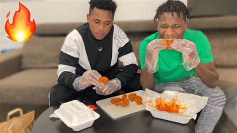 Extreme Spicy Chicken Wings Challenge 🌶️🔥 Youtube