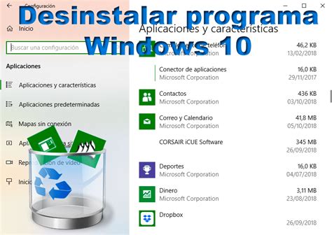 Cómo Desinstalar Un Programa Windows 10