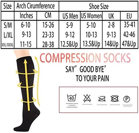 Pares Rodilla Alta Calcetines De Compresi N Medias De Compresi N