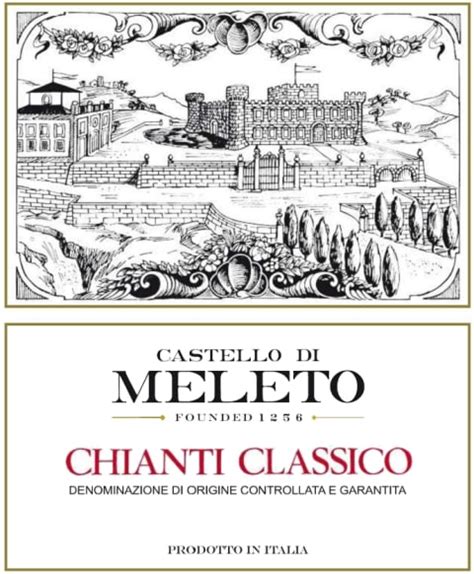 Castello Di Meleto Chianti Classico 2021 Wine