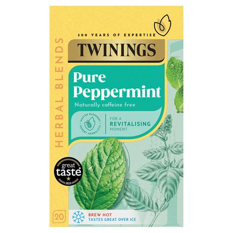 Twinings Pure Peppermint 20 Tea Bags 40g Best One