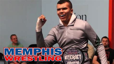 Tim Bosby C Vs Gryffen X Internet Title Memphis Wrestling Youtube