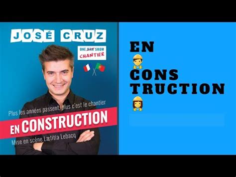 Jos Cruz En Construction Th Tre Darius Milhaud L Officiel Des