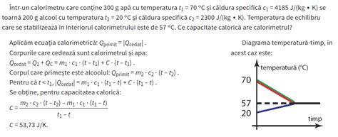 O problemă de calorimetrie R E I Resurse Educație Incluzivă