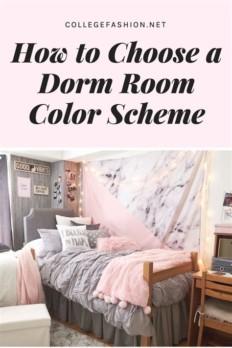 How To Choose A Dorm Room Color Scheme Dorm Room Color Schemes Dorm