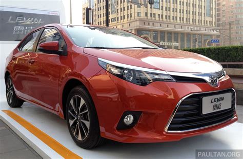 Toyota Corolla Levin Hybrids To Be Made In China