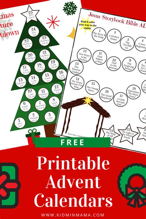 Free Advent Calendar 2025 Printable Free - Hinda Mariska