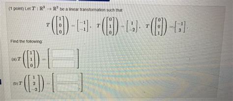 Solved 1 Point For Each Of The Following Before After