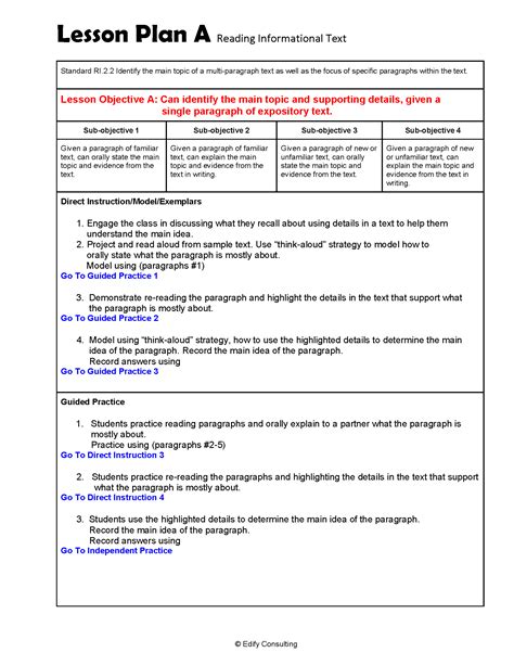 2nd Grade Lesson Plans Literature Lesson Plans Reading Lesson Plans