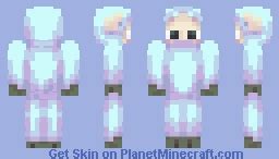 blue sheep Minecraft Skin