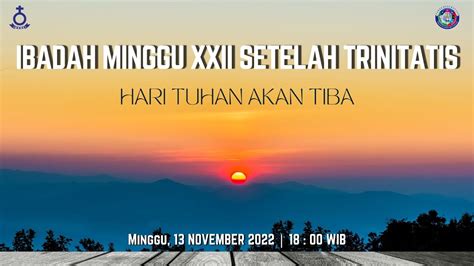 HKBP CIJANTUNG IBADAH MINGGU XXII SETELAH TRINITATIS 13 Oktober 2022