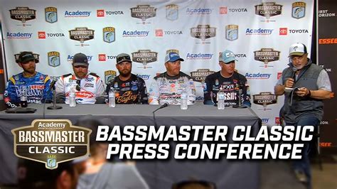 Bassmaster 2023 Bassmaster Classic Super Six Press Conference Angler Hq