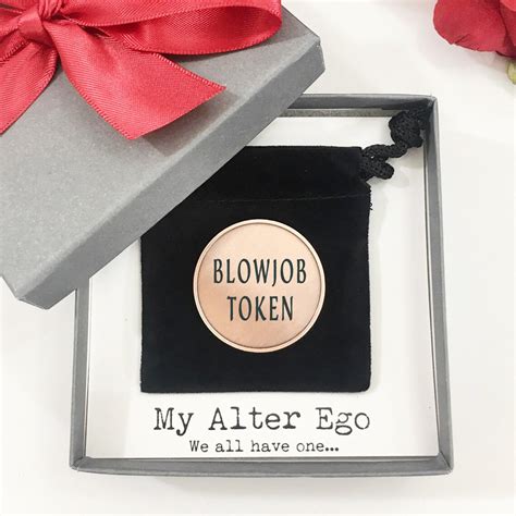 Blowjob Token Sex Token Pleasure Token Gag Gift Valentines Etsy