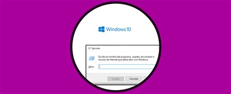 Cómo abrir Ejecutar en Windows 10 con el teclado y todas las opciones