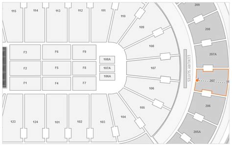 Wells Fargo Center End Stage Seating Chart A Visual Reference Of