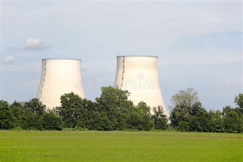 Nuclear power station stock photo. Image of electricity - 5498474