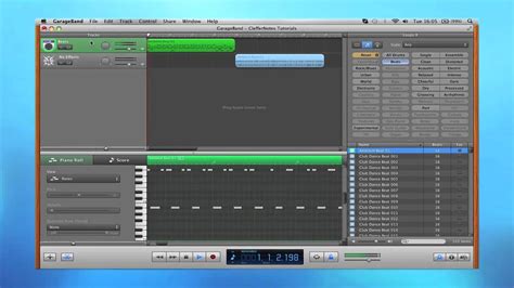 Garageband Tutorial Working With Loops Youtube