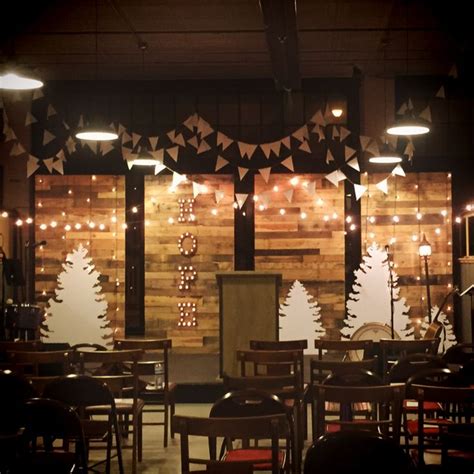 Festive Church Stage Design Ideas for Christmas Décor