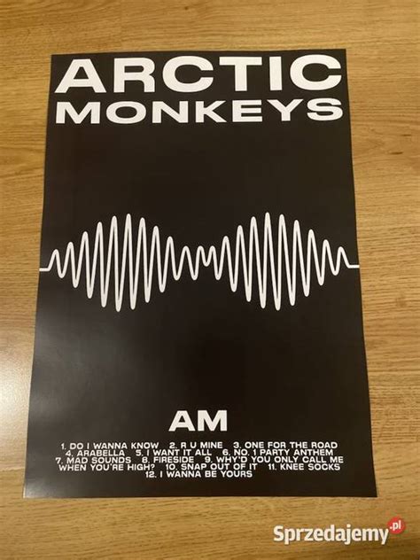 Plakat Arctic Monkeys Am Warszawa Sprzedajemy Pl