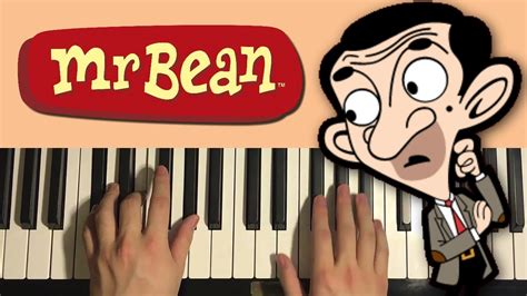 How To Play Mr Bean Animated Series Theme Song Piano Tutorial Lesson Youtube