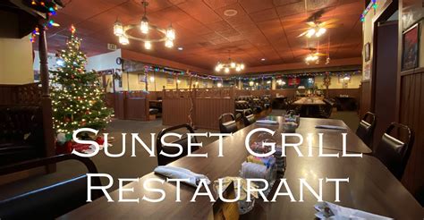 Menu – Welcome to Sunset Grill