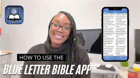 Blue Letter Bible App Tutorial Bible Study Tools Faith Friday Youtube