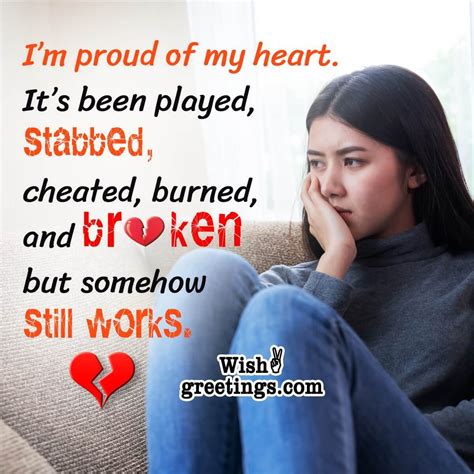 Heart Broken Messages - Wish Greetings