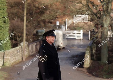 Derek Fowlds Sgt Oscar Blaketon Editorial Stock Photo Stock Image