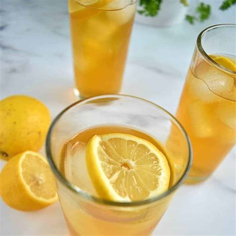 Refreshing Rooibos Iced Tea Easy Recipe Hint Of Healthy