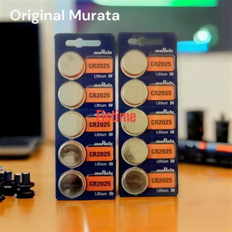 Jual Baterai Jam Tangan Original Murata Cr Per Pcs Shopee Indonesia