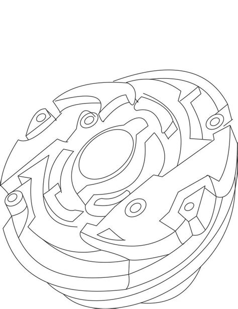 Beyblade Para Colorear Pintar E Imprimir