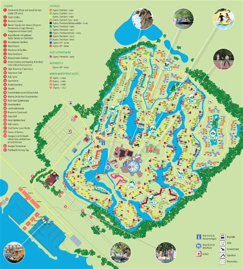 Plattegrond Center Parcs De Eemhof