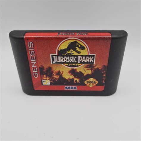 Jurassic Park Sega Genesis Megadrive Cart Only W5 Back To The Toyz