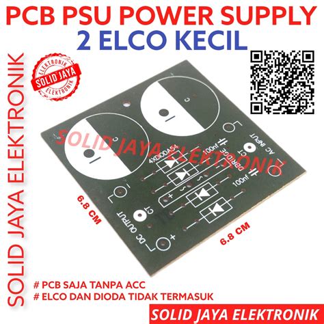 Jual Pcb Psu Elco Kecil Capasitor Kapasitor Elko Power Suply