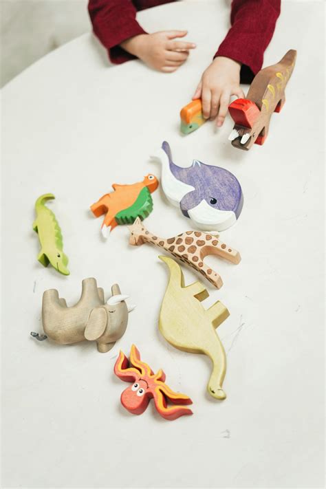 Wooden Toy Animals · Free Stock Photo