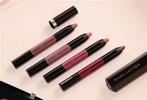 New Marc Jacobs Beauty Le Marc Liquid Lip Crayon And Cream And Sugar Trio The Beauty Look Book