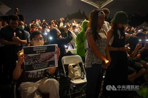 香港六四悼念燭光不再 台灣成兩岸三地唯一能公開紀念地點 兩岸 中央社 Cna