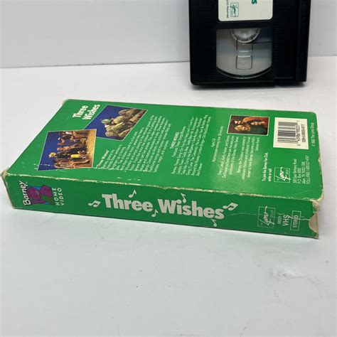 Barney ~ Three Wishes ~ Vhs 1989 ~ Sandy Duncan ~ Sing Along ~ 2 8 45986980311 Ebay