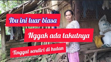 DITENGAH HUTAN HANYA ADA SATU RUMAH DIHUNI SEORANG IBU YouTube