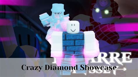 Crazy Diamond Showcase Roblox Bizarre Odyssey Youtube