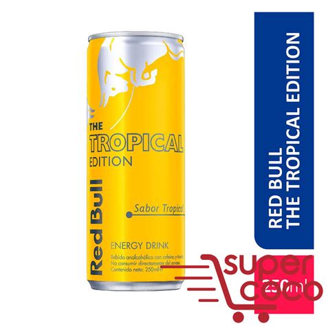 Bebida Energizante Red Bull Tropical 250ml Super Coco