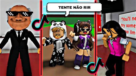 Melhores Memeblox Tente N O Rir Roblox Memes Brookhaven Youtube