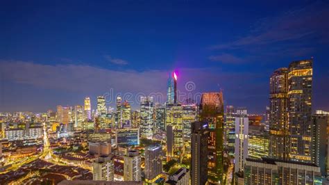 Downtown Skyline, Cityscape of Singapore Stock Image - Image of modern ...